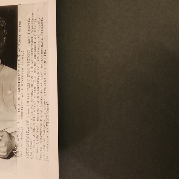 Jake LaMotta 8 x 10 photo - Picture 2 of 3